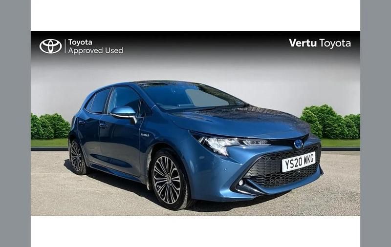 Used Toyota Corolla Design 184 HP (135 kW) 2020 Blue Hatchback