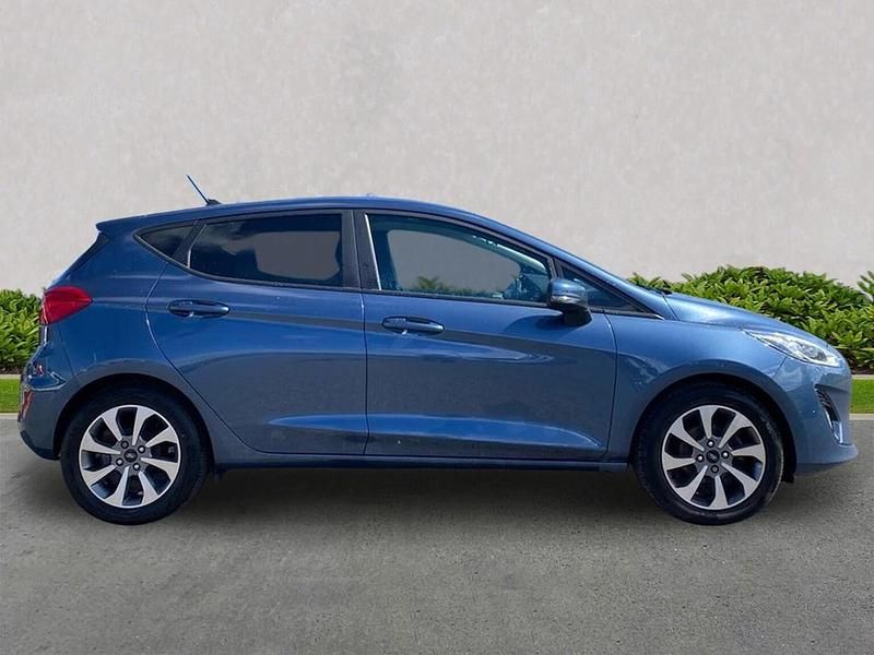 Used Ford Fiesta Trend 95 HP (69 kW) 2021 Blue Hatchback