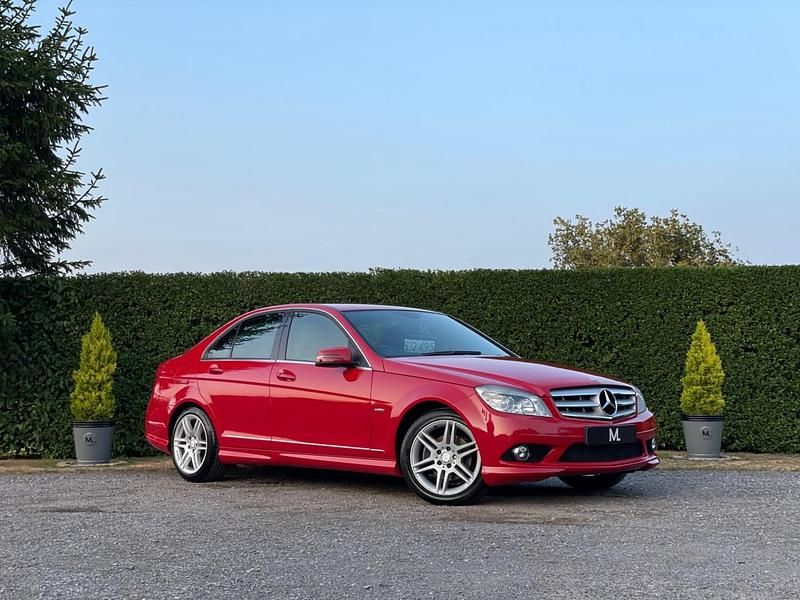 Red Used 2010 Mercedes C180 Sedan | £1,995 (Fair price) - Image 1/4