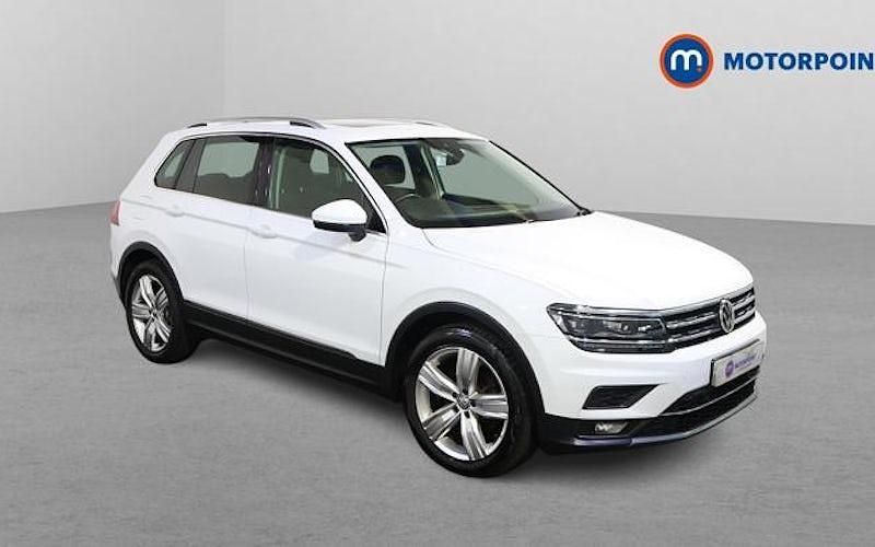 Used VW Tiguan SEL 150 HP (110 kW) 2020 White SUV
