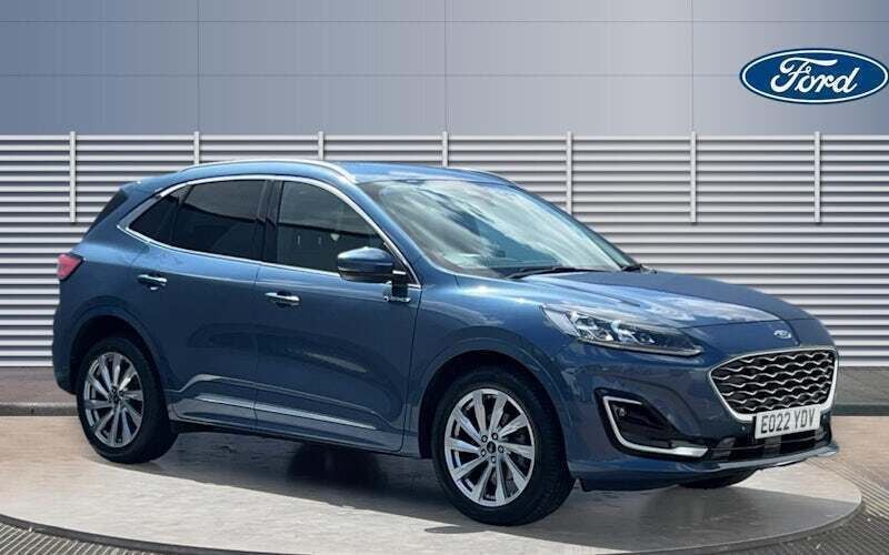 Blue Used 2022 Ford Kuga Vignale SUV | £20,199 (Fair price) - Image 1/4