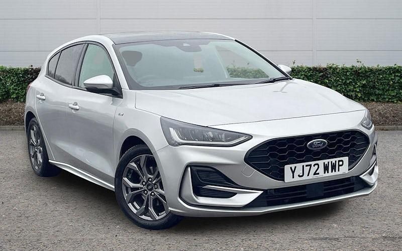 Used Ford Focus ST-Line 125 HP (91 kW) 2022 Silver Hatchback