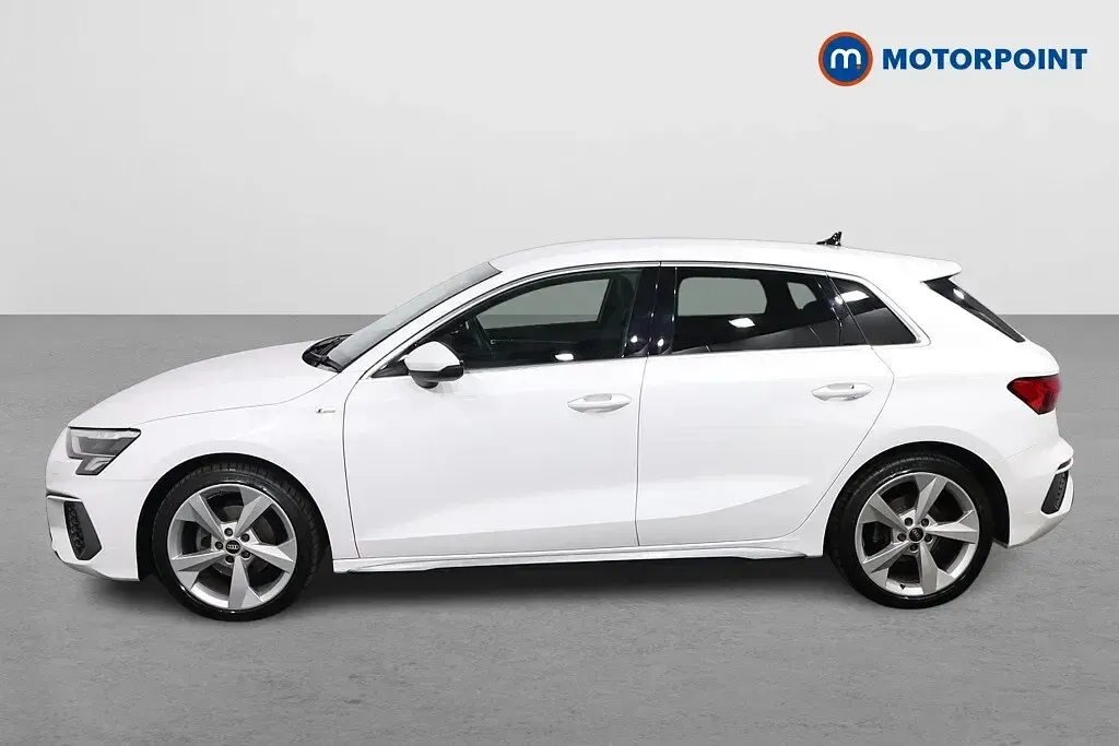 Used Audi A3 S-Line 2021 White Sedan