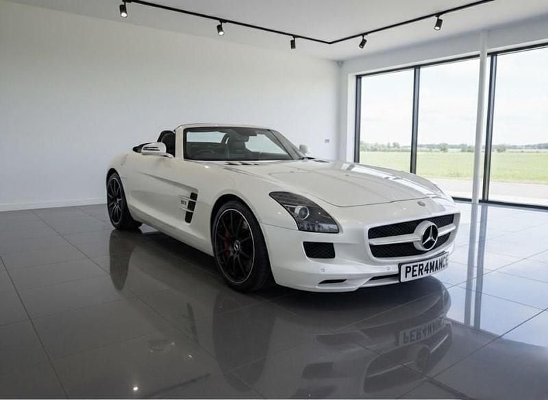 Used Mercedes SLS AMG 2013 White Cabriolet