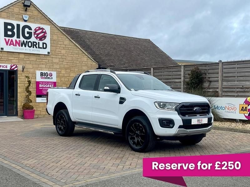 White Used 2021 Ford Ranger Wildtrack Pickup | £17,494 (Super price) - Image 1/2