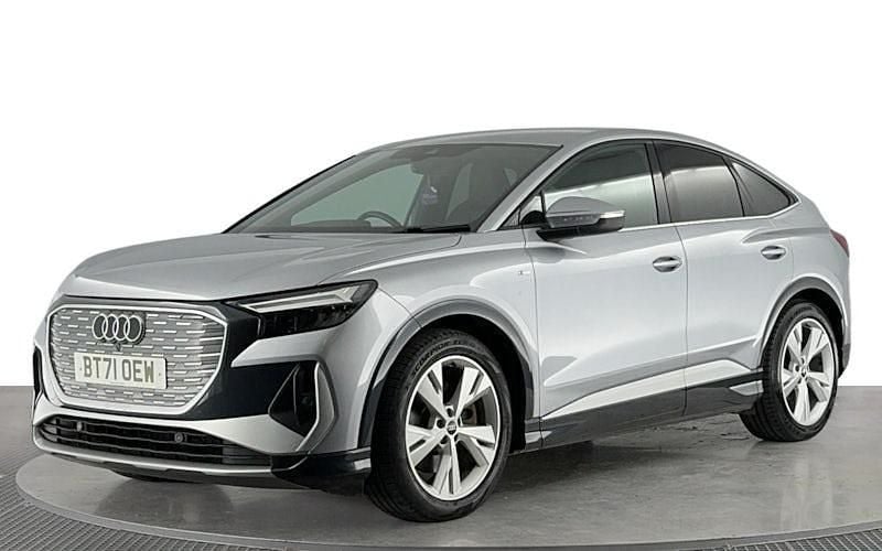 Used Audi Q4 Sportback e-tron S-Line 150 kW (204 HP) 2022 Silver SUV