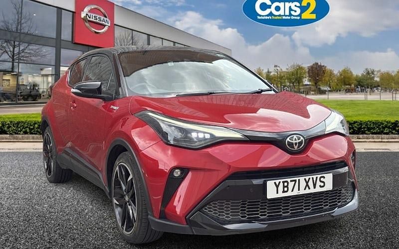 Red/black Used 2022 Toyota C-HR Sport SUV | £18,990 (Good price) - Image 1/4