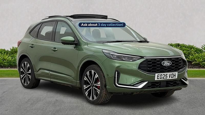 Green Used 2025 Ford Kuga ST-Line X SUV | £28,999 (Expensive) - Image 1/4
