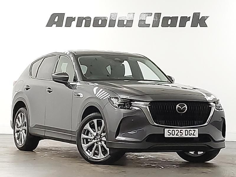 Grey New 2025 Mazda CX-60 Exclusive-Line SUV | £32,998 (Super price) - Image 1/4