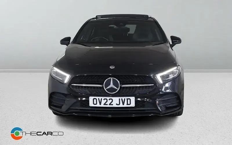 Used Mercedes A250 AMG Line Premium Plus 218 HP (160 kW) 2022 Black Hatchback