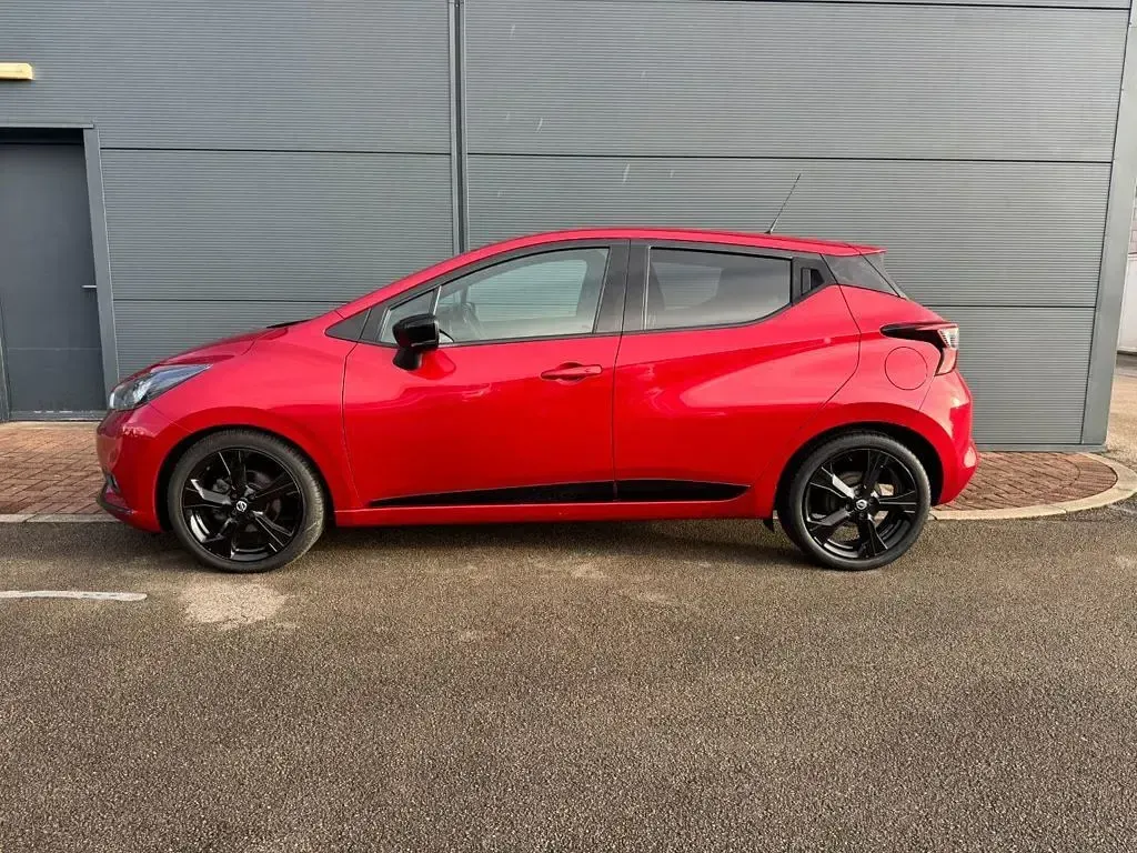 Used Nissan Micra 2021 Red Hatchback