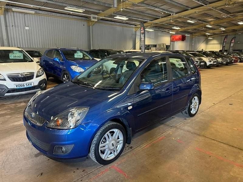 Used Ford Fiesta Ghia 2008 Blue Hatchback