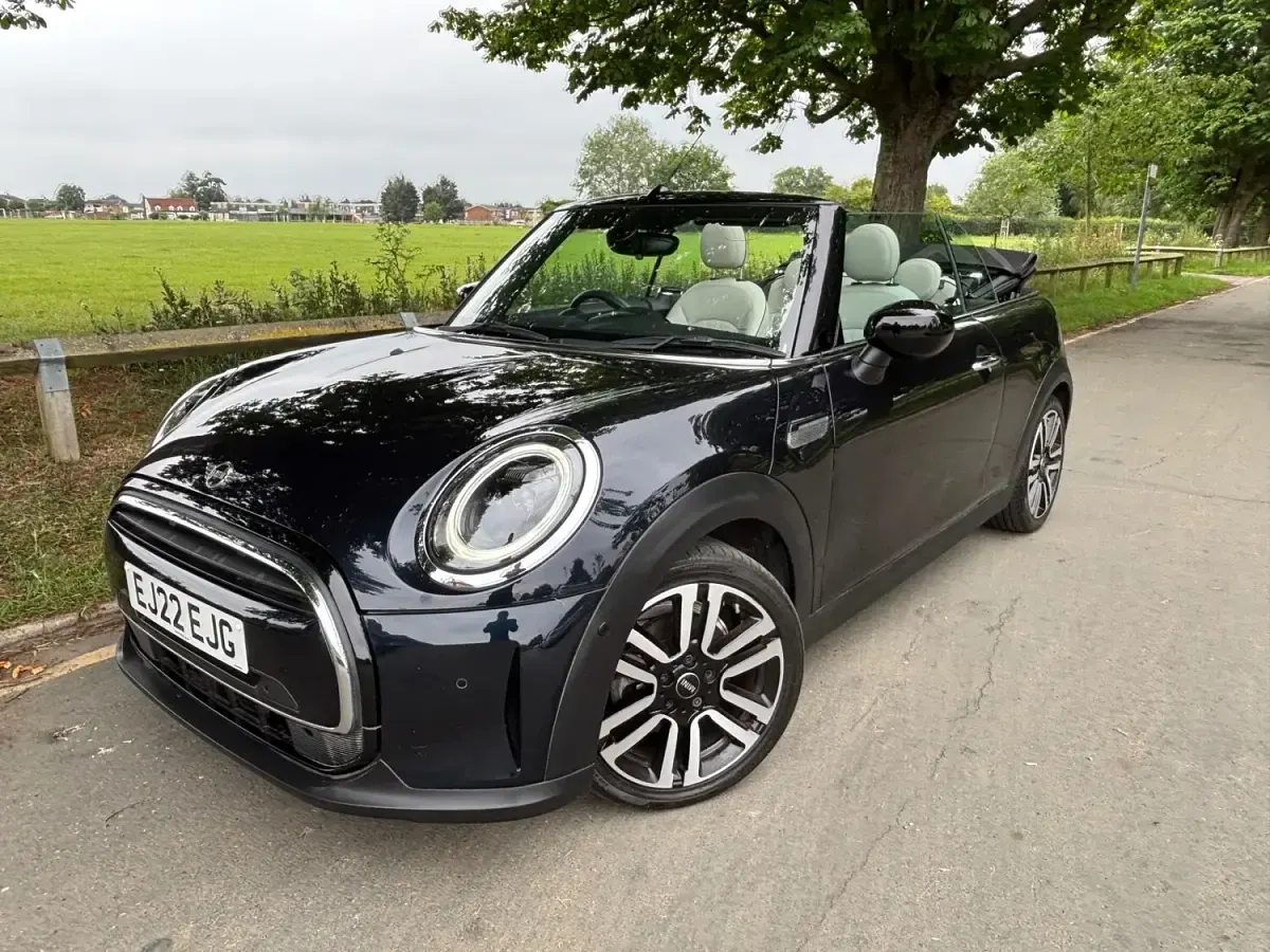 Used Mini Cooper Cabriolet Exclusive 2022 Blue Cabriolet
