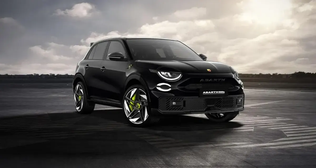 New Abarth 600e Turismo 174 kW (237 HP) 2026 Green SUV