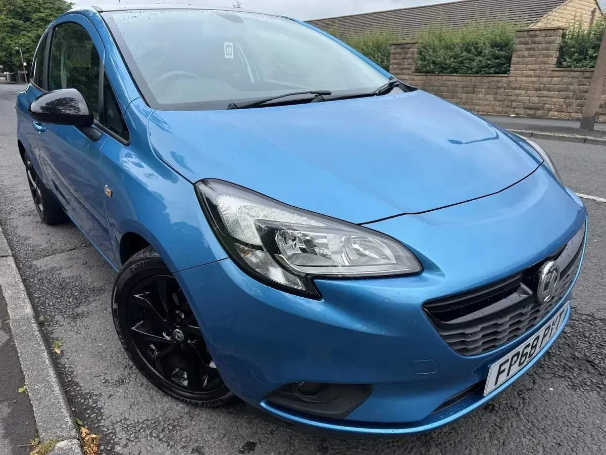 Used Vauxhall Corsa 75 HP (55 kW) 2019 Blue Hatchback