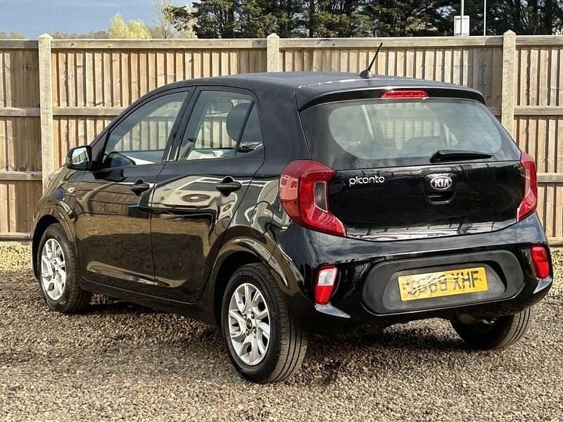 Used Kia Picanto 83 HP (61 kW) 2019 Black Hatchback