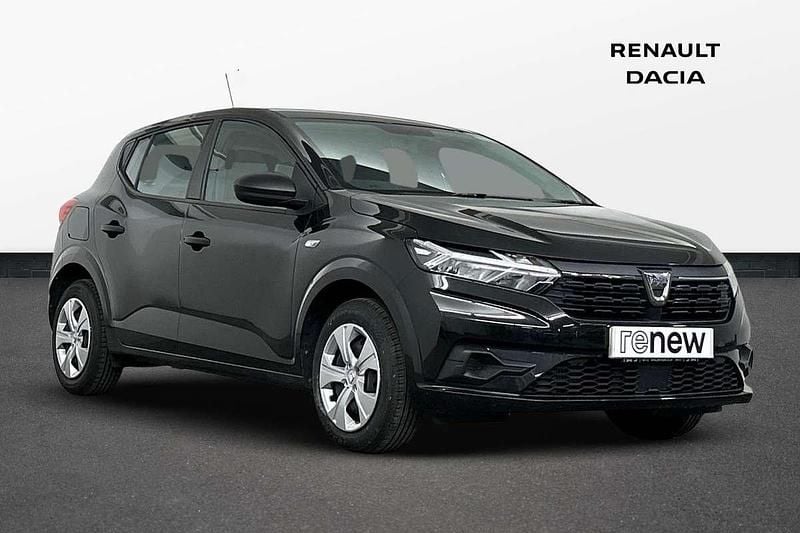 Black Used 2022 Dacia Sandero Essentiel Hatchback | £8,800 (Fair price) - Image 1/4