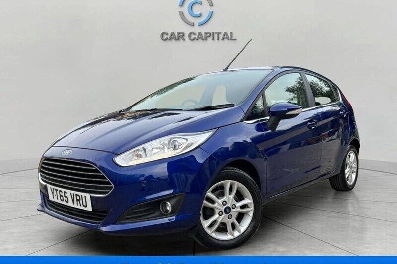 Blue Used 2015 Ford Fiesta Zetec Hatchback | £4,998 (Good price) - Image 1/1