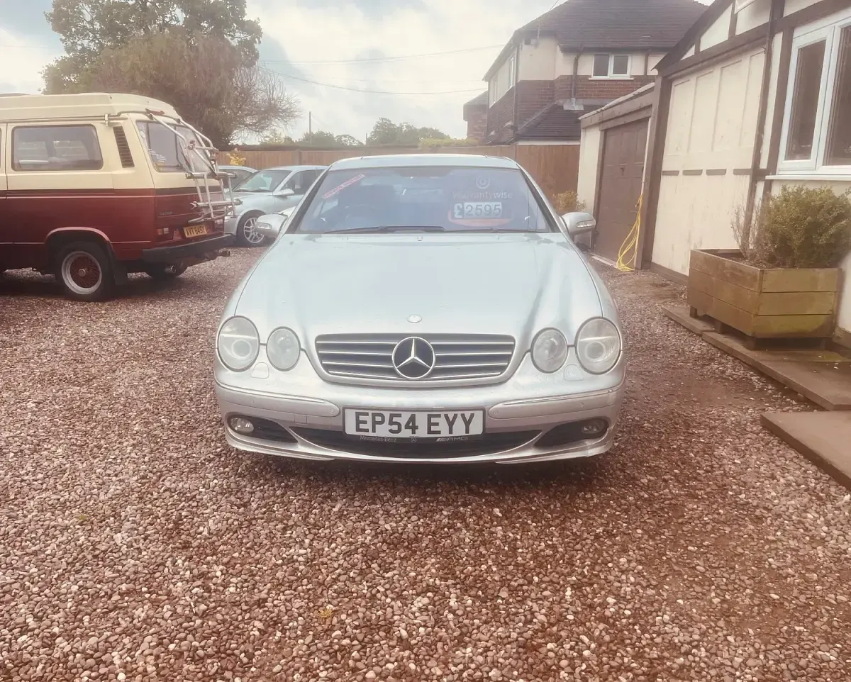 Used Mercedes CL500 2004 Silver Coupe