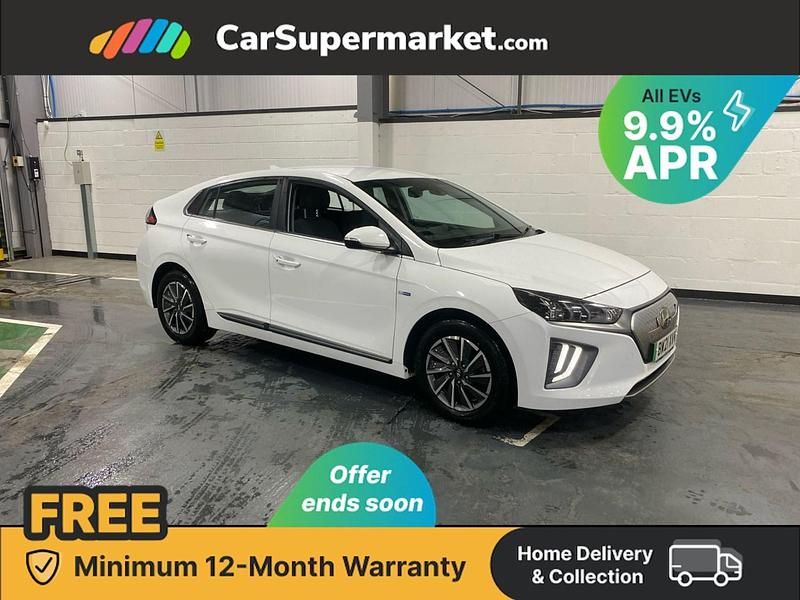 White Used 2021 Hyundai Ioniq 6 Premium Sedan | £11,197 (Fair price) - Image 1/3