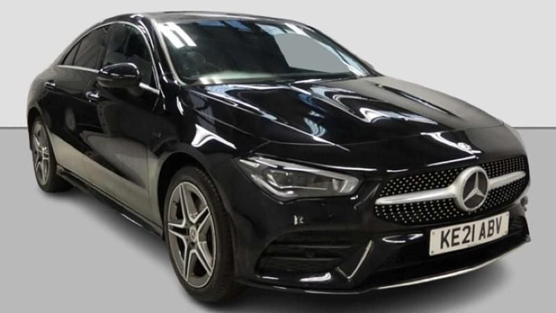 Black Used 2021 Mercedes CLA250e AMG Line Premium Plus Sedan | £17,333 (Super price) - Image 1/1