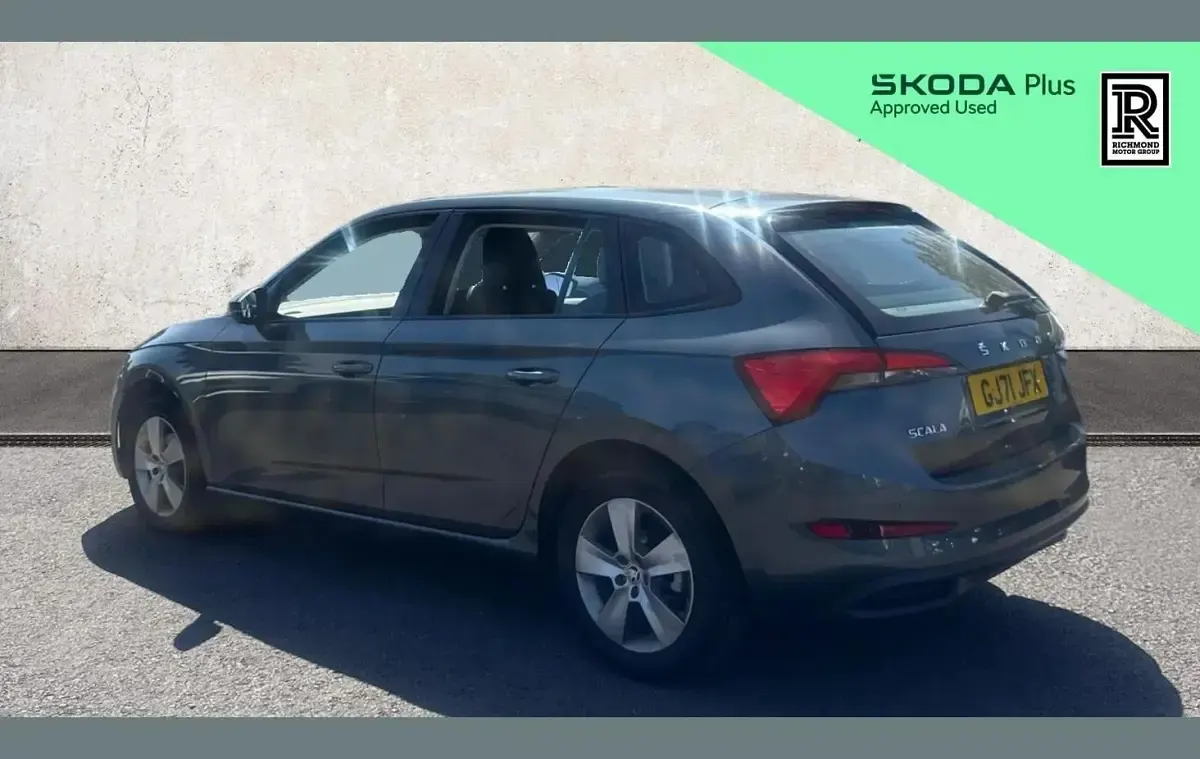 Used Skoda Scala SE 108 HP (79 kW) 2021 Grey Hatchback