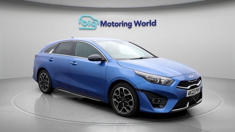 Used Kia ProCeed GT-Line 158 HP (116 kW) 2022 Blue Estate