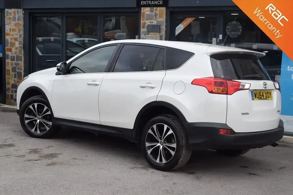 Begagnad Toyota RAV4 124 HK (91 kW) 2014 Vit SUV