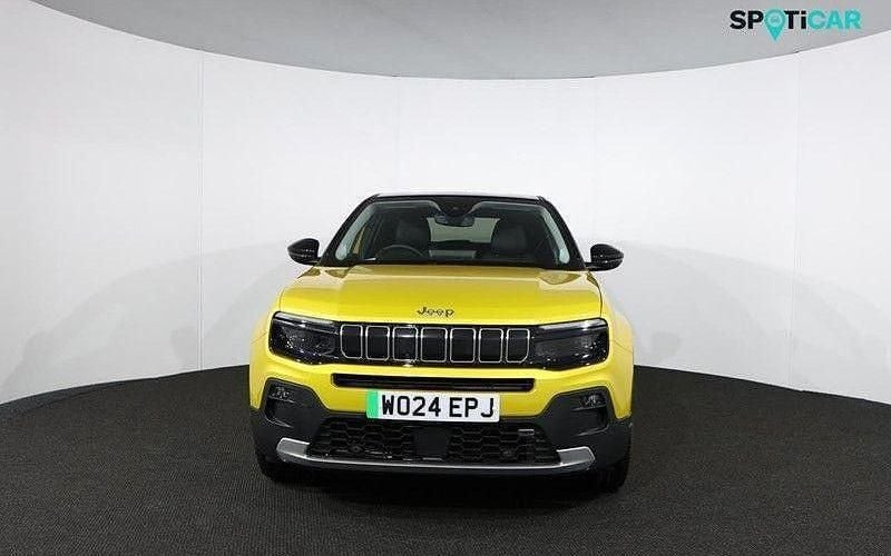 Used Jeep Avenger Summit 114 kW (156 HP) 2024 Yellow/black SUV