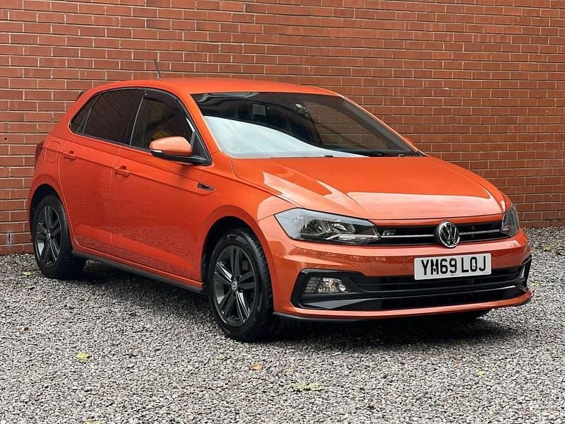 Orange Used 2020 VW Polo R-line Hatchback | £13,495 (Good price) - Image 1/4
