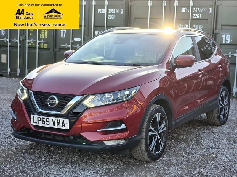 Used Nissan Qashqai N-Connecta 160 HP (117 kW) 2020 Red SUV