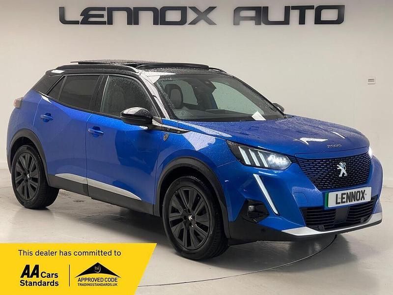 Used Peugeot 2008 Premium 100 kW (136 HP) 2021 Blue SUV