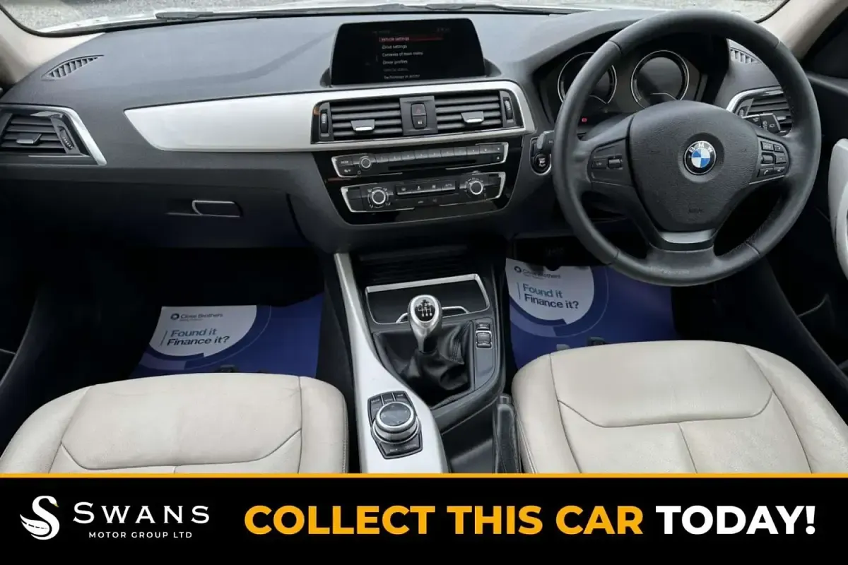 Used BMW 118 Performance 134 HP (98 kW) 2018 White Hatchback
