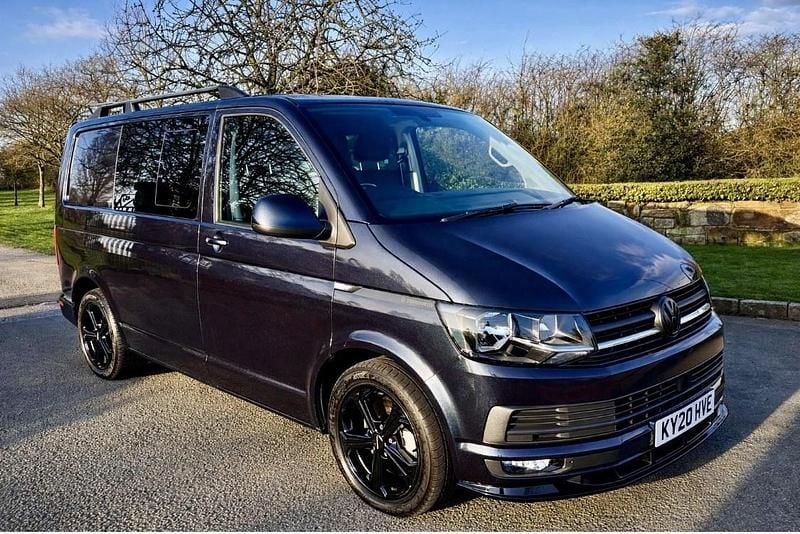 Used VW T6.1 Highline 150 HP (110 kW) 2020 Blue Van