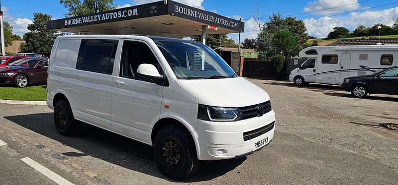 Used VW T5 104 HP (76 kW) 2006 White Van