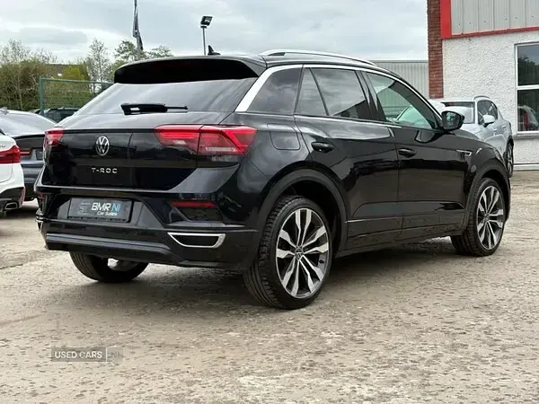 Used VW T-Roc R-line 150 HP (110 kW) 2021 Black SUV