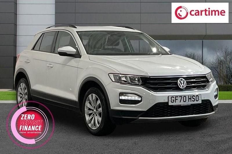 Used VW T-Roc SE 115 HP (84 kW) 2020 White SUV