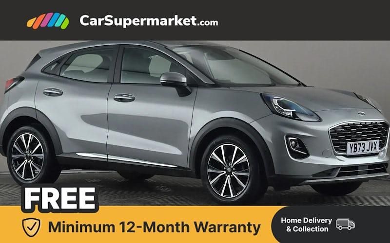 Used Ford Puma Titanium 125 HP (91 kW) 2023 Silver SUV