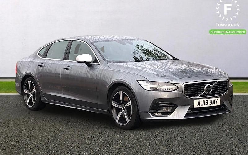 Grey Used 2019 Volvo S90 R-Design Sedan | £16,299 (Fair price) - Image 1/4