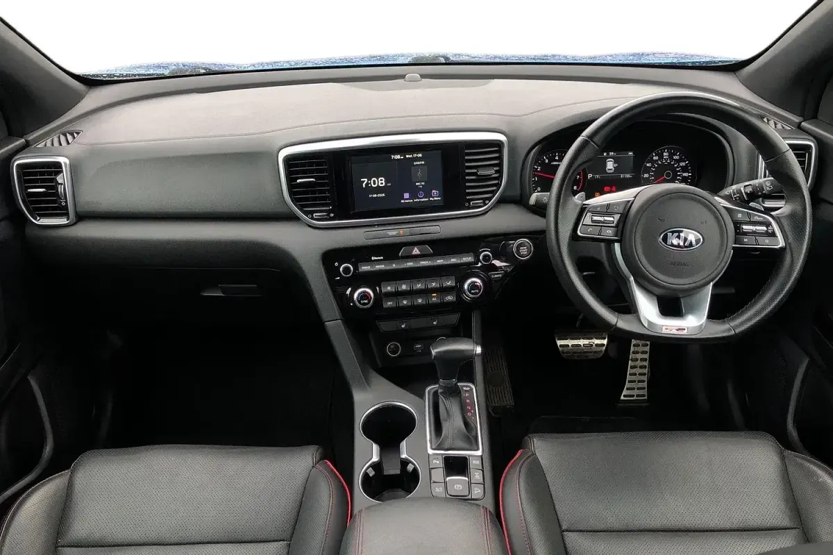 Used Kia Sportage GT-Line 177 HP (130 kW) 2019 Blue SUV