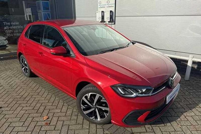 Used VW Polo Match 95 HP (69 kW) 2025 Red Hatchback