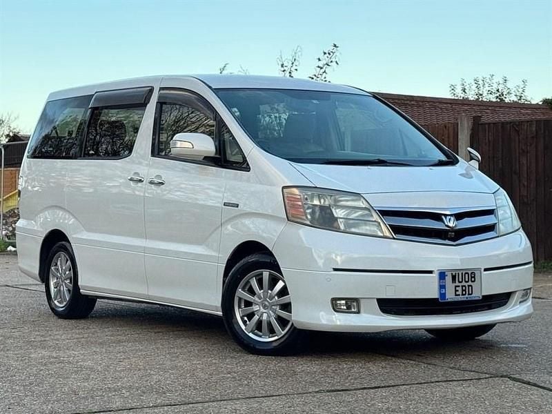 Used Toyota Alphard 159 HP (116 kW) 2008 White MPV