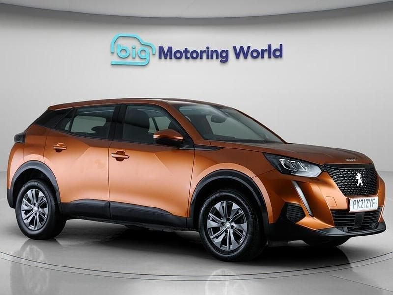 Orange Used 2021 Peugeot 2008 Active Premium SUV | £12,700 (Good price) - Image 1/4
