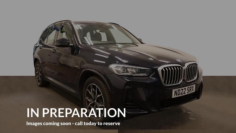Black Used 2022 BMW X3 M Sport SUV | £29,920 (Fair price) - Image 1/4