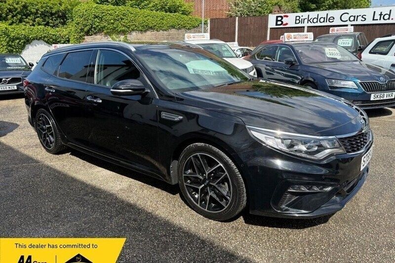 Black Used 2019 Kia Optima GT-Line S Estate | £16,795 (Expensive) - Image 1/1