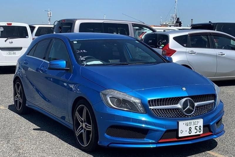 Blue Used 2013 Mercedes A250 AMG Hatchback | £10,950 (Good price) - Image 1/4