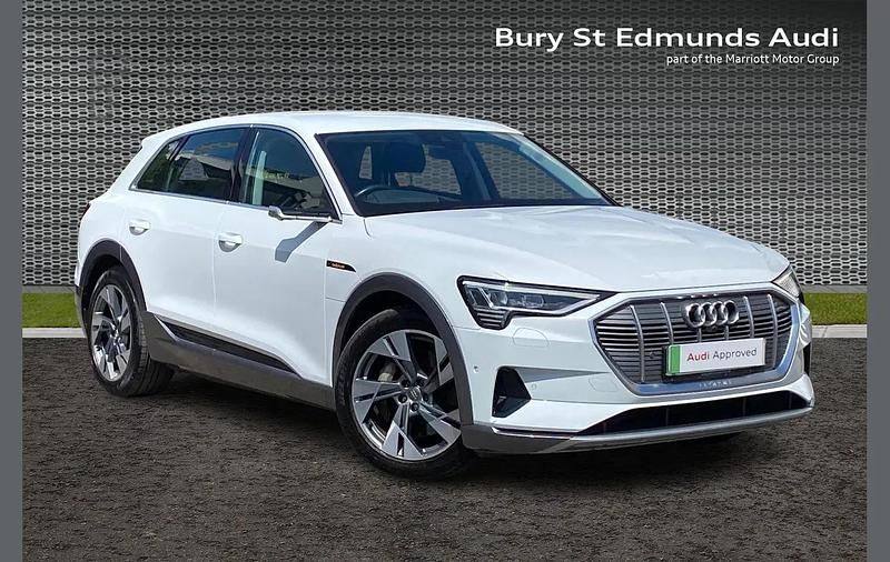 White Used 2020 Audi e-tron Advanced SUV | £22,306 (Fair price) - Image 1/4