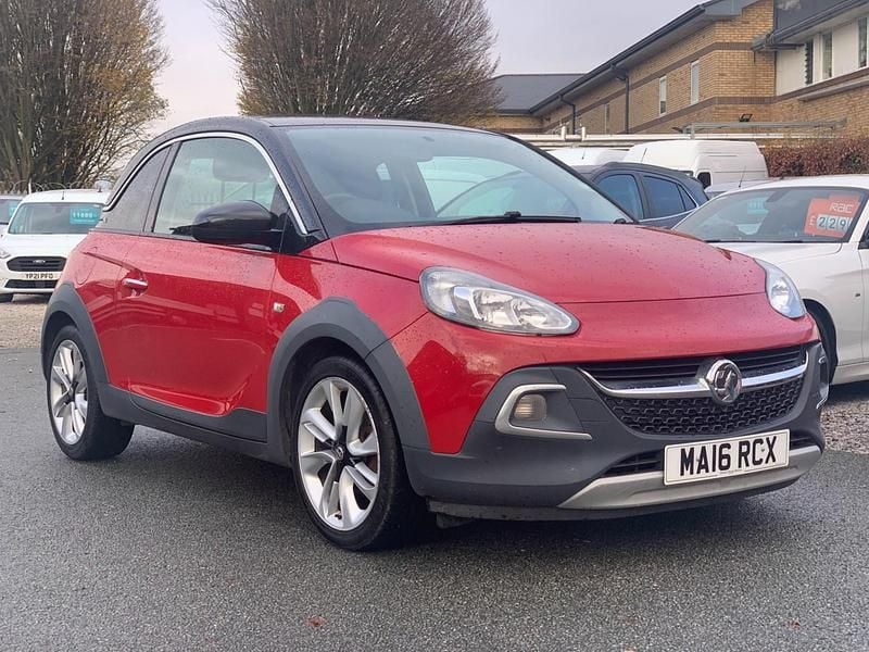Red Used 2016 Vauxhall Adam Rocks Hatchback | £5,675 (Fair price) - Image 1/4