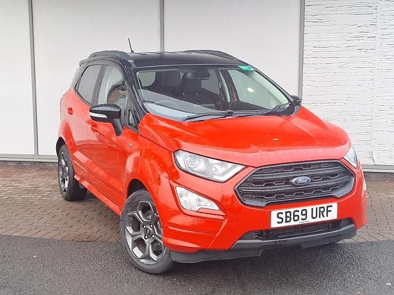 Used Ford Ecosport ST-Line 125 HP (91 kW) 2020 Red SUV