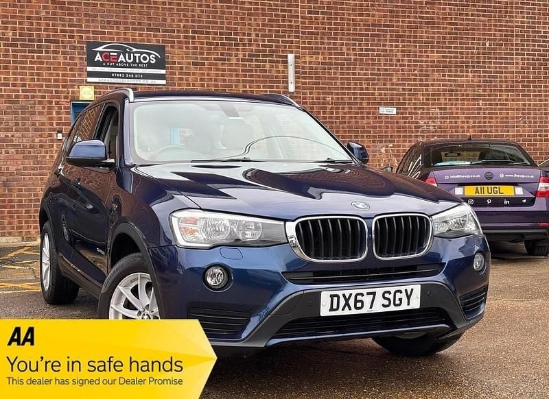 Blue Used 2017 BMW X3 Advantage SUV | £11,000 (Super price) - Image 1/4